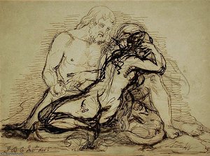 Adam And Eve — Giovanni Battista Cipriani