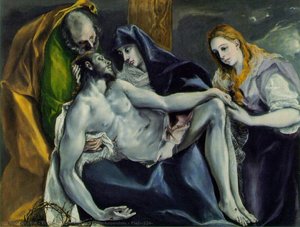 Pietà — El Greco