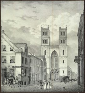 Friedrichwerder Church At Werdescher Markt — Leopold Ludwig Müller