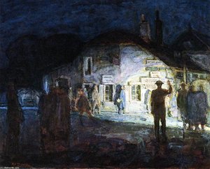 Intersection Of Roads, Neufchateau, World War I — Henry Ossawa Tanner