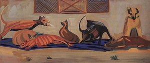 Dogs — Martiros Sarian