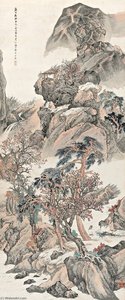 Appreciating The Waterfall — Hu Ruosi