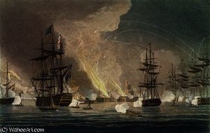 The Bombardment of Algiers by the Royal Navy,