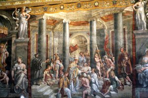 Stanze Vaticane - The Baptism Of Constantine — Raphael