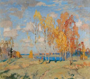 Autumn Landscape — Konstantin Ivanovich Gorbatov