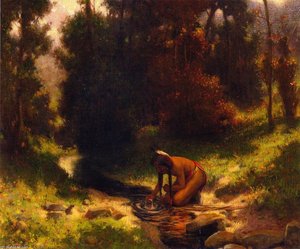 Indian Drinking — Eanger Irving Couse