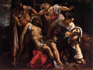 Lamentation Over The Dead Christ — Jacopo Tintoretto