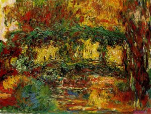 The Japanese Bridge, Prob.1918-24, The Minn — Claude Monet, Impressionism