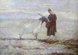 The Girl And The Goat — Lembesis Polychronis