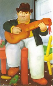 Guitariste — Fernando Botero