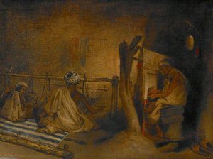 Carpet Weavers, Patna — Arthur William Devis