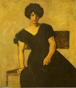 The Artists Daughter Lorli — Albin Egger Lienz