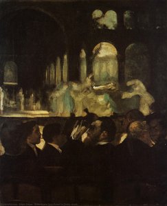 Ballet Scene From Robert La Diable (detail) — Edgar Degas