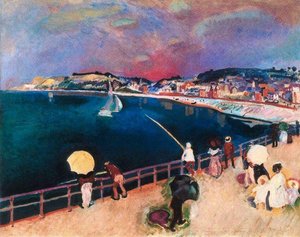 The Bay Of Saint-adresse — Raoul Dufy
