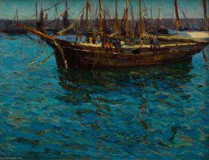 Fishing Boats In St Ives — Mary Mccrossan