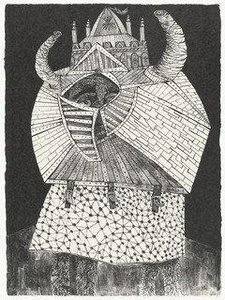 Franco Ii (plate, Folio 10) From Oda A Lorca — Antonio Frasconi