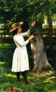 The Pick Of The Orchard (also Known As Picking Apples) — Seymour Joseph Guy