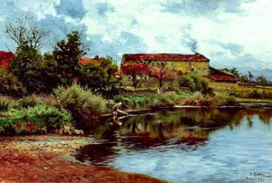 La Lavandiere — Alfred Renaudin