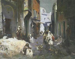 Scène À Fès — José Navarro Llorens