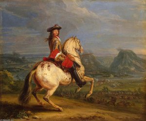 Louis Xiv At The Taking Of Besançon — Adam Frans Van Der Meulen, Baroque Painting