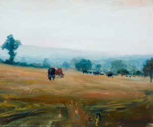 A Grey Evening — Cecil Leonard Burns