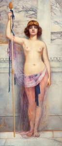 A Priestess — R.b.a John William Godward