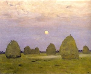 Twilight. Stacks — Isaak Ilyich Levitan