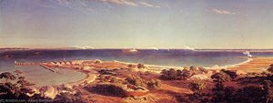 The Bombardment Of Fort Sumter — Albert Bierstadt