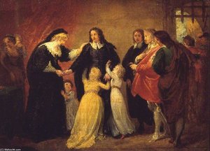 Lord William Russell Taking Leave Of His Children — Thomas Stothard