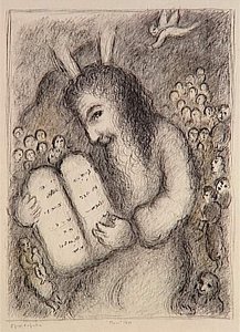 Moses — Marc Chagall