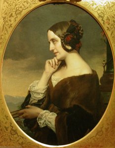 Portrait de Marie d-Agoult