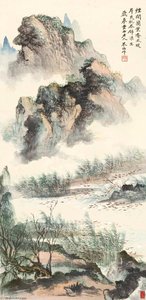 Ducks In The Spring River — Zhu Meicun