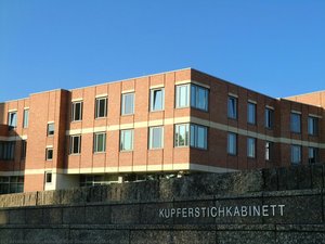 Das Kupferstichkabinett - Front View — Konrad Rolf Dietrich Gutbrod, Brutalism