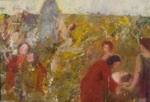 A Scene From The New Testament — Sir Alfred James Munnings