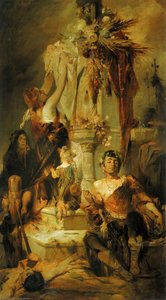 Opferszene — Hans Makart, Makartstil