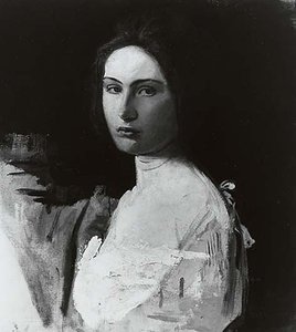 Study Of Alma Wollerman, (painting) — Abbott Handerson Thayer