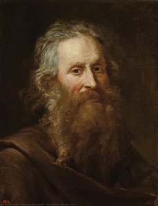 Old Man In A Brown Habit — Marcello Bacciarelli