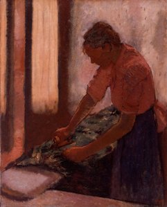 Woman Ironing — Edgar Degas