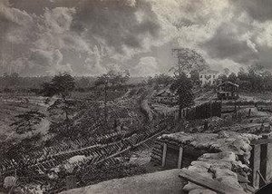 Rebel Works In Front Of Atlanta, No. 1 From The Album Photographic Views Of Sherman's Campaign — George Grey Barnard