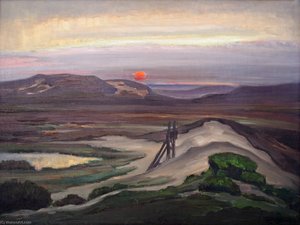 Deutsch Bei Unterlüß (abend In Der Heide) — Albert Koenig