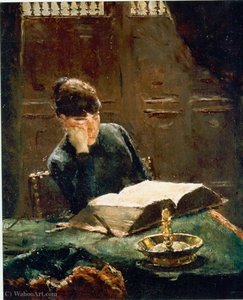 Portrait Painter Woman — David Oyens