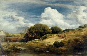 Collins's Farm, North End, Hampstead, London — John Linnell