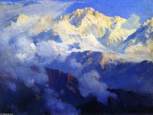 Kanchenjunga, The Himalayas — Colin Campbell Cooper