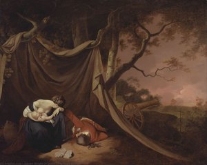 The Dead Soldier — Joseph Wright Of Derby