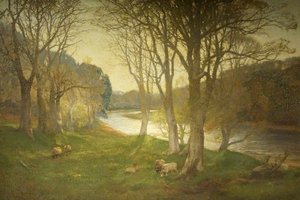 A Misty Morn On The Dee — David Farquharson