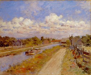 Port Ben - Delaware And Hudson Canal — Theodore Robinson