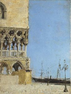 Venezia, Scorcio Di Palazzo Ducale — Alberto Pasini