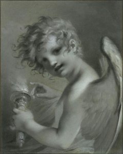 Cupid Testing The Flame Of His Torch — Pierre-paul Prud'hon, Romantic Precursors