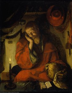 St Jerome — Aertgen Claesz Van Leyden