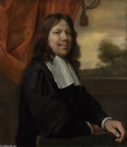 Self-portrait — Jan Havickszoon Steen, Baroque